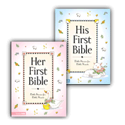 His & Her First Bibles, 2 Books   -     By: Melody Carlson
    Illustrated By: Tish Tenud
