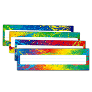 Splashy Colors Desk Toppers Name Plates Variety Pack (32 pieces)