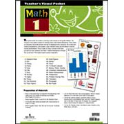 BJU Press Math 1 Teacher's Edition Visual Packet (3rd Edition)