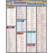 German Vocabulary, QuickStudy &#174 Chart