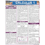 Calculus 1, QuickStudy &#174 Chart