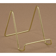 Smooth Brass Wire Stand, 4 Inch   - 