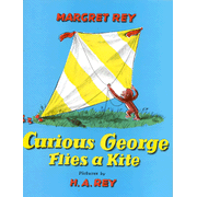 Curious George Flies a Kite Softcover