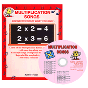 Multiplication Songs CD   - 