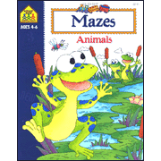 Mazes Animals, Ages 4-6   -     By: Julie Orr
