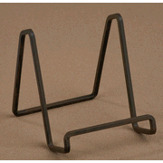 Mahogany Metal Square Wire Stand, 3 Inch