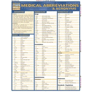 Medical Abbreviations, QuickStudy &#174 Chart