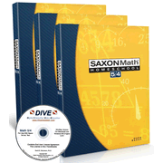 Saxon Math 5/4 Kit & DIVE CD-Rom, 3rd Edition   - 