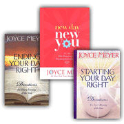 Joyce Meyer Devotional Pack, 3 Volumes