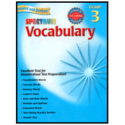 Spectrum Vocabulary Grade 3, 2007 ed. - 