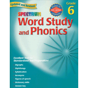 Spectrum Phonics, 2007 Edition, Grade 6   - 