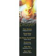 The Power of Prayer, Bookmarks, 25                    - 