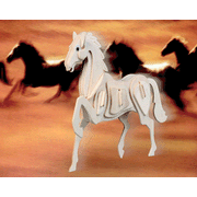 Horse 3-D Wooden Puzzle