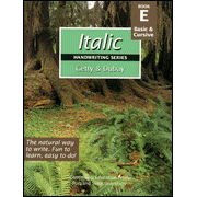 Italic Handwriting: Book E   -     
        By: Barbara Getty, Inga Dubay
    
