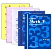 Saxon Math 3, Student Work Kit & Fact Cards   - 