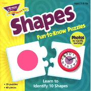 Shapes Fun-to-Know Puzzles   - 