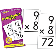 Multiplication 0-12 Flash Cards   - 