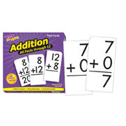 Addition 0-12 (all facts) Flash Cards