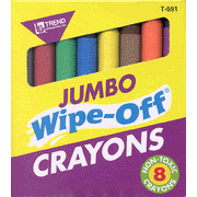 Wipe-Off Jumbo Crayons   - 