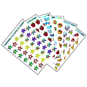 School Days Variety Pack Sparkle Stickers