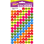 Happy Smiles SuperSpots Stickers  - 