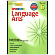 Spectrum Language Arts, 2007 Edition, Grade 6   - 