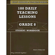 Easy Grammar Ultimate Series: 180 Daily Teaching Lessons, Grade 8 Student Workbook  -     
        By: Dr. Wanda C. Phillips
    
