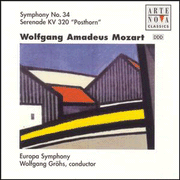 Mozart: Symphony No.34/Posthornserenade [Music Download]