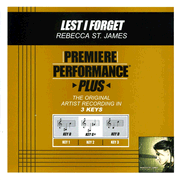 Lest I Forget (Key-D-Premiere Performance Plus w/o Background Vocals) [Music Download]