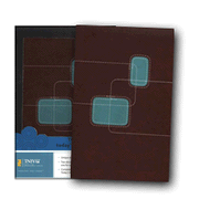 TNIV College Devotional Bible, soft leather-look mocha/aqua