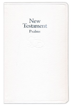 KJV Baby's New Testament and Psalms--imitation   leather, white