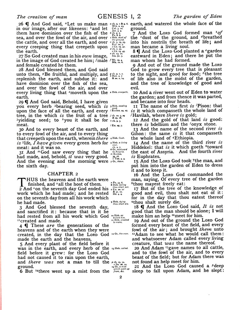 Excerpt Preview Image - 3 of 6 - KJV Lectern/Pulpit Bible, Goatskin Leather, Black