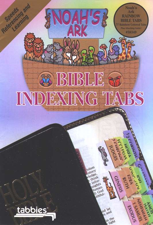 Noah's Ark Bible Indexing Tabs