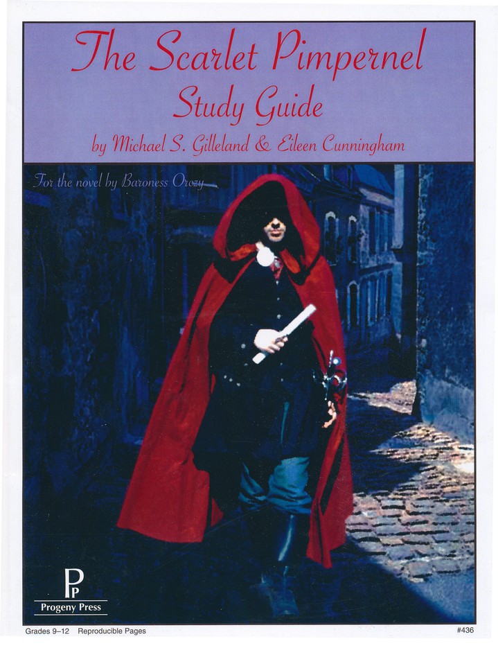 Front Cover Preview Image - 2 of 8 - The Scarlet Pimpernel Progeny Press Study Guide, Grades 9-12