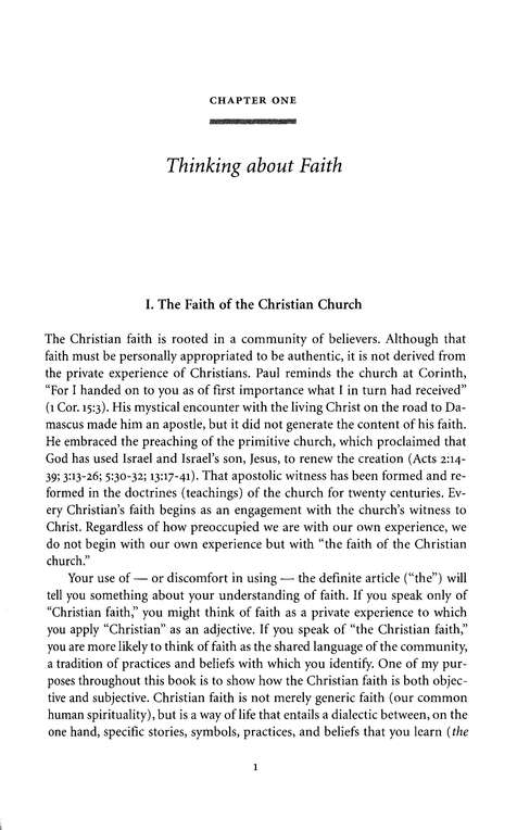 Excerpt Preview Image - 6 of 12 - The Faith of the Christian Church: An Introduction to Theology