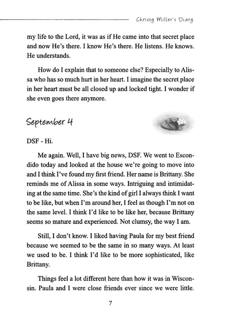 Excerpt Preview Image - 4 of 6 - Christy Millers Diary