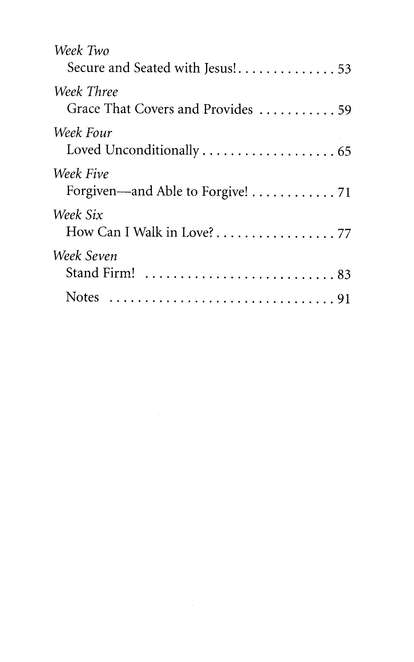 Table of Contents Preview Image - 3 of 9 - Free from Bondage God's Way (Galatians & Ephesians)