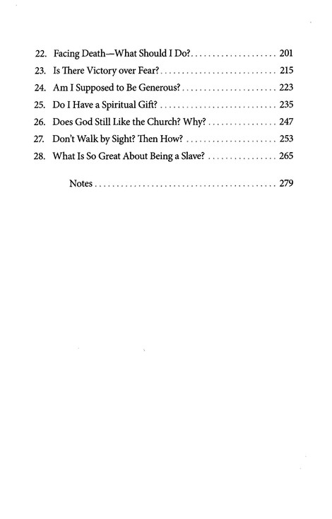 Table of Contents Preview Image - 3 of 10 - Lord, I Need Answers: A 28-Day Journey to Growing   Stronger in Your Faith