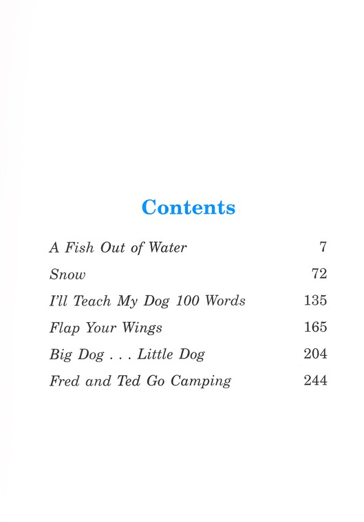 Table of Contents Preview Image - 2 of 9 - The Big Purple Book of Beginner Books