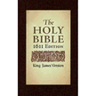 KJV 1611 Bible 400th Anniversary Edition, Hardcover