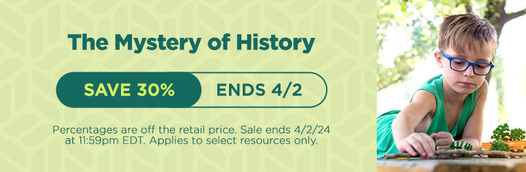 Mystery of History Sale - ends 4/2