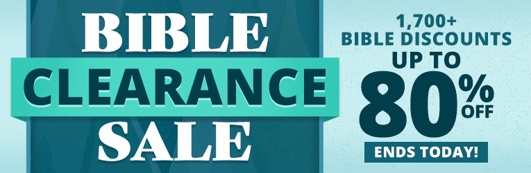 Bible Clearance Sale - 1,700+ Bible & Accessories , Up to 80% Off - Ends Today