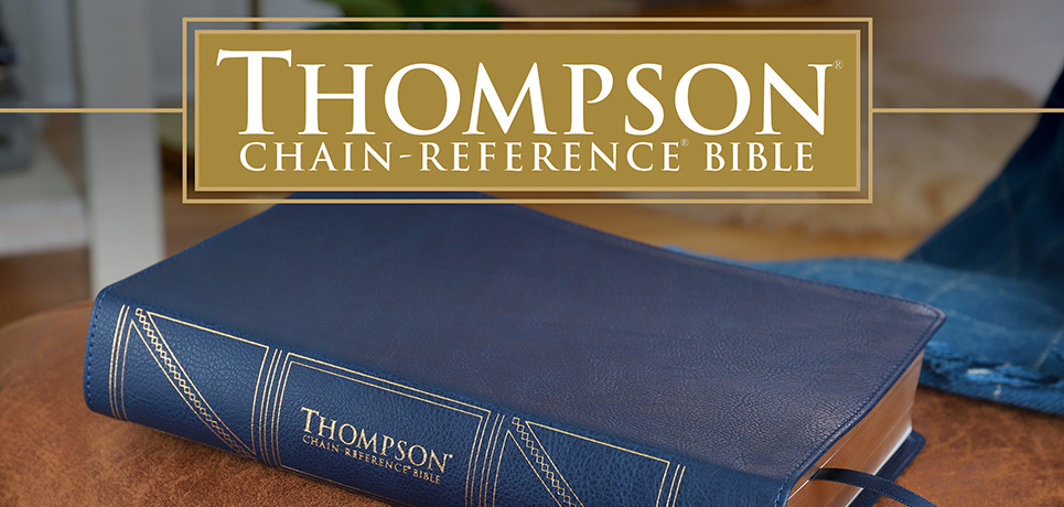 Thompson Chain Reference Study Bibles Comfort Print