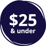 $25 & under