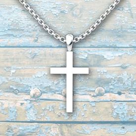 Simple Sterling Cross