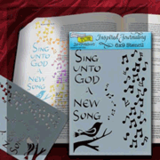 Bible Journaling Stencil, Delight In the Lord, Feather 