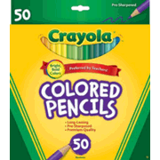 Crayola Colored Pencils-50/Pkg Long - 071662040505
