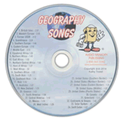 Audio Memory Geography Songs CD Only