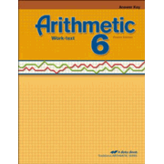 Abeka Arithmetic 6 Work-text Answer Key, Fourth Edition