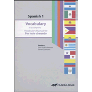 Abeka Por todo el mundo Spanish Year 1 Vocabulary Audio CD